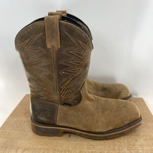Irish Setter Men's Marshall Steel Toe Brown Boots Size 12 E2 83912 EUC